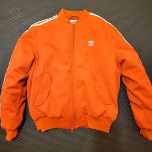 Adidas Originals MA-1 Orange Bomber Jacket Large (L) Like New